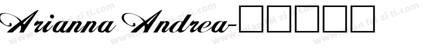 Arianna Andrea字体转换